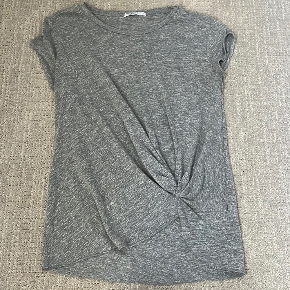 STATESIDE GRAY T SHIRT SIZE L